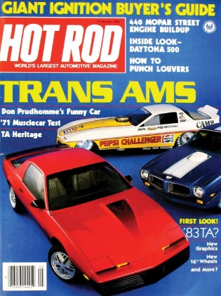 HOT ROD 1982 MAY - TRANS-AM SPECIAL, 440 BUILD-UP